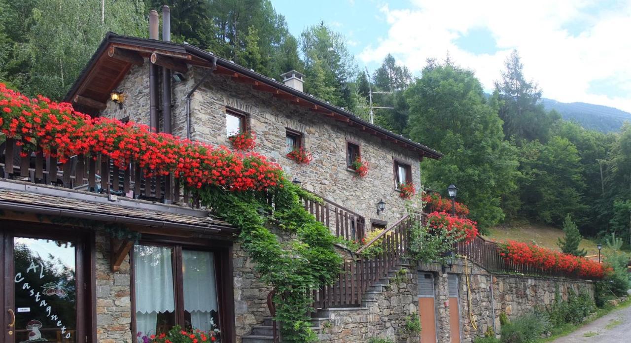 Mazzo di Valtellina Agriturismo Al Castagnetoヴィラ エクステリア 写真